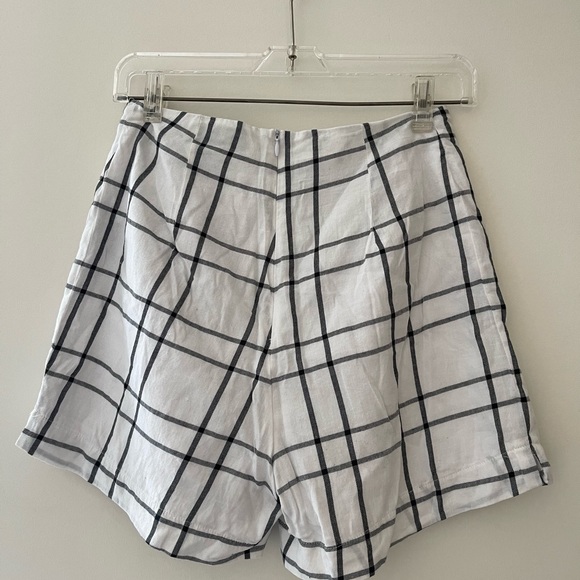 High waisted plaid Short - Picture 3 of 4